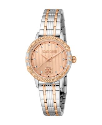 Women's Quartz Two Tone Stainless Steel Bracelet Watch