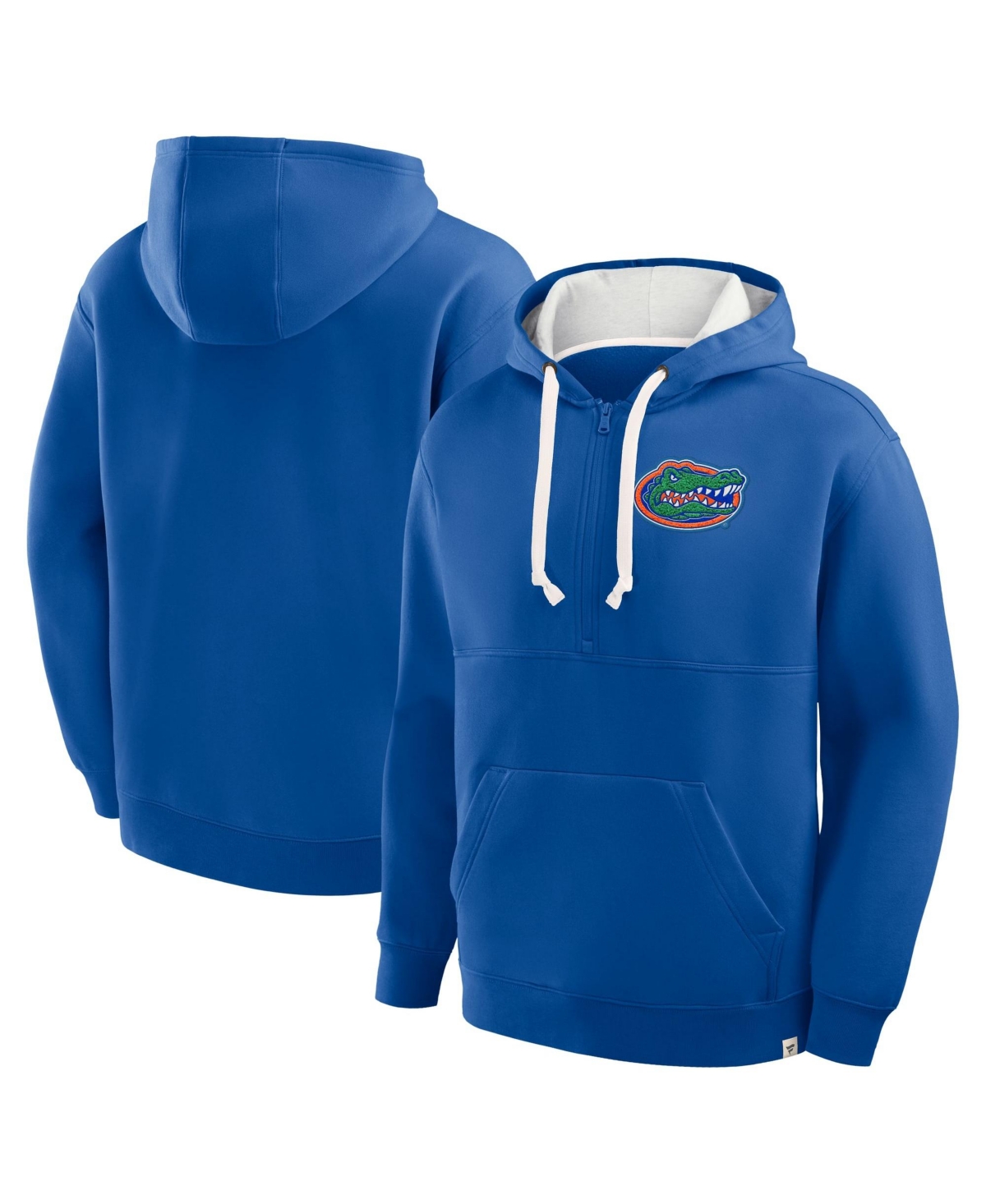 Fanatics Men's Royal Florida Gators Hometown Premium Rise And Conquer Half-Zip Hoodie - Royal