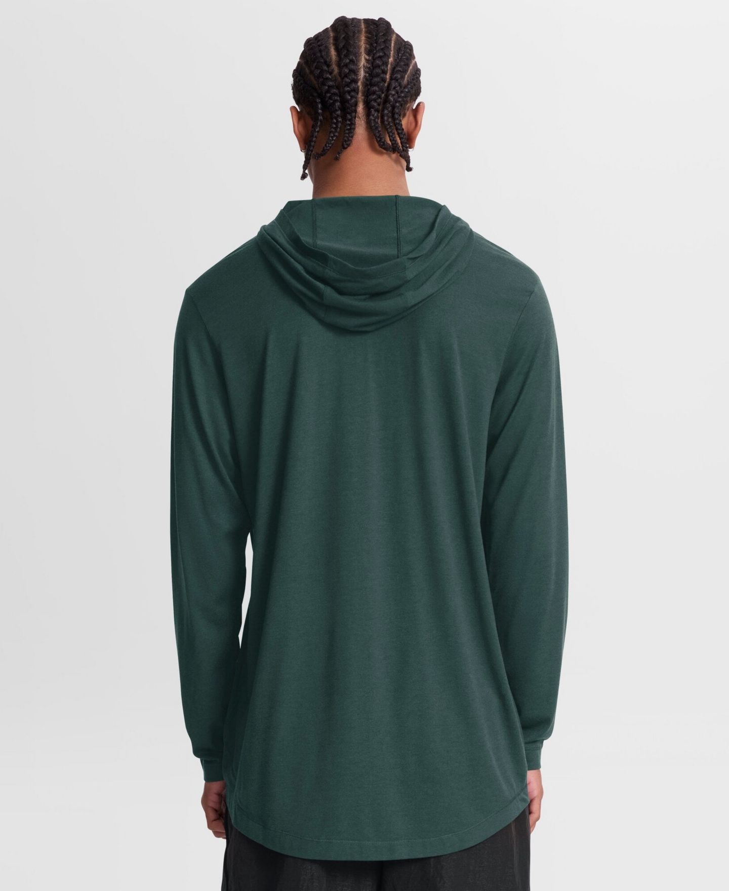 Мужская футболка Nike Green Michigan State Spartans Primetime Arch Tri-Blend Dri-FIT Long-Sleeve Hooded — фото 4