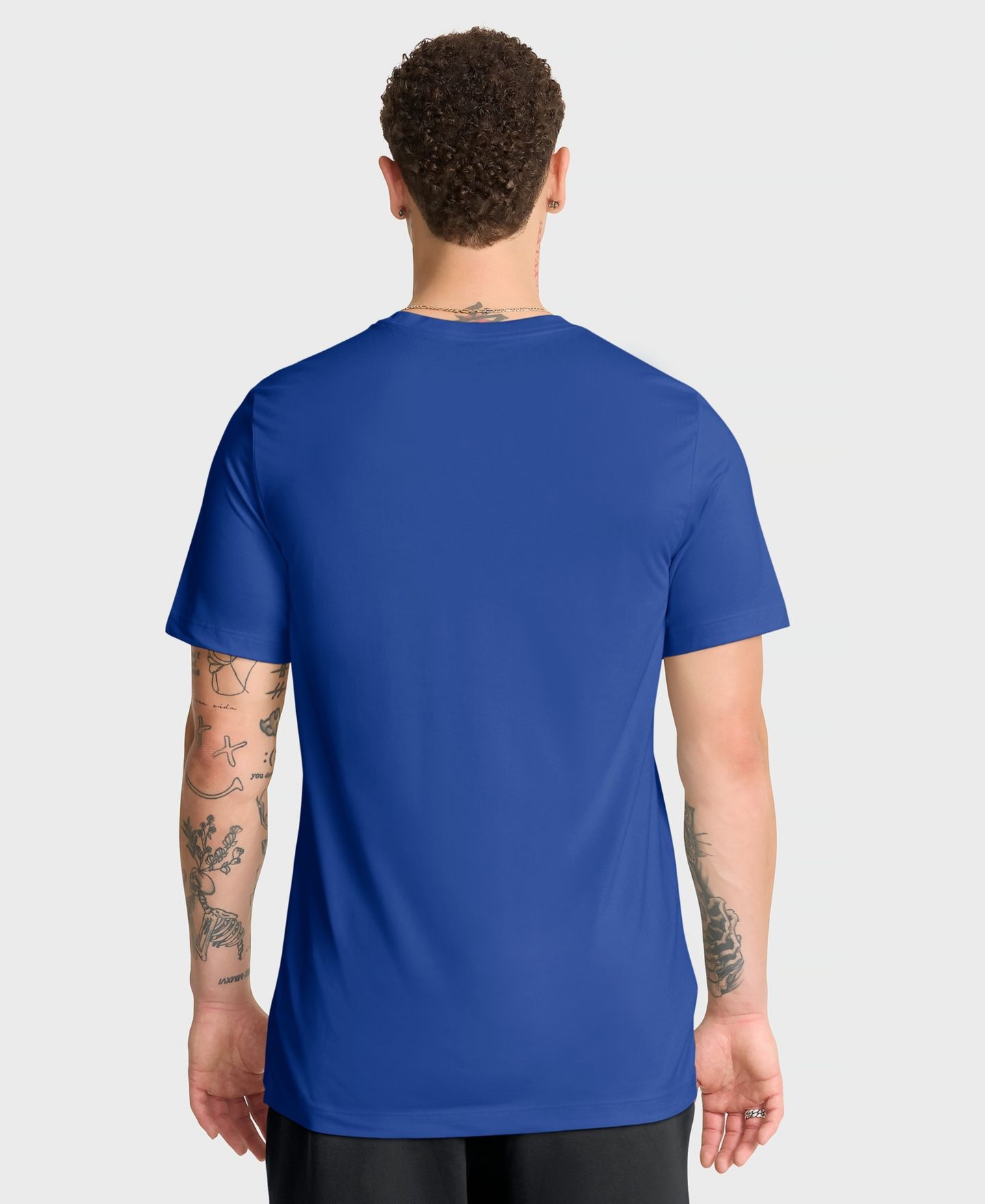 Мужская футболка Nike Royal Duke Blue Devils Primetime Legend Football Icon Dri-FIT — фото 2
