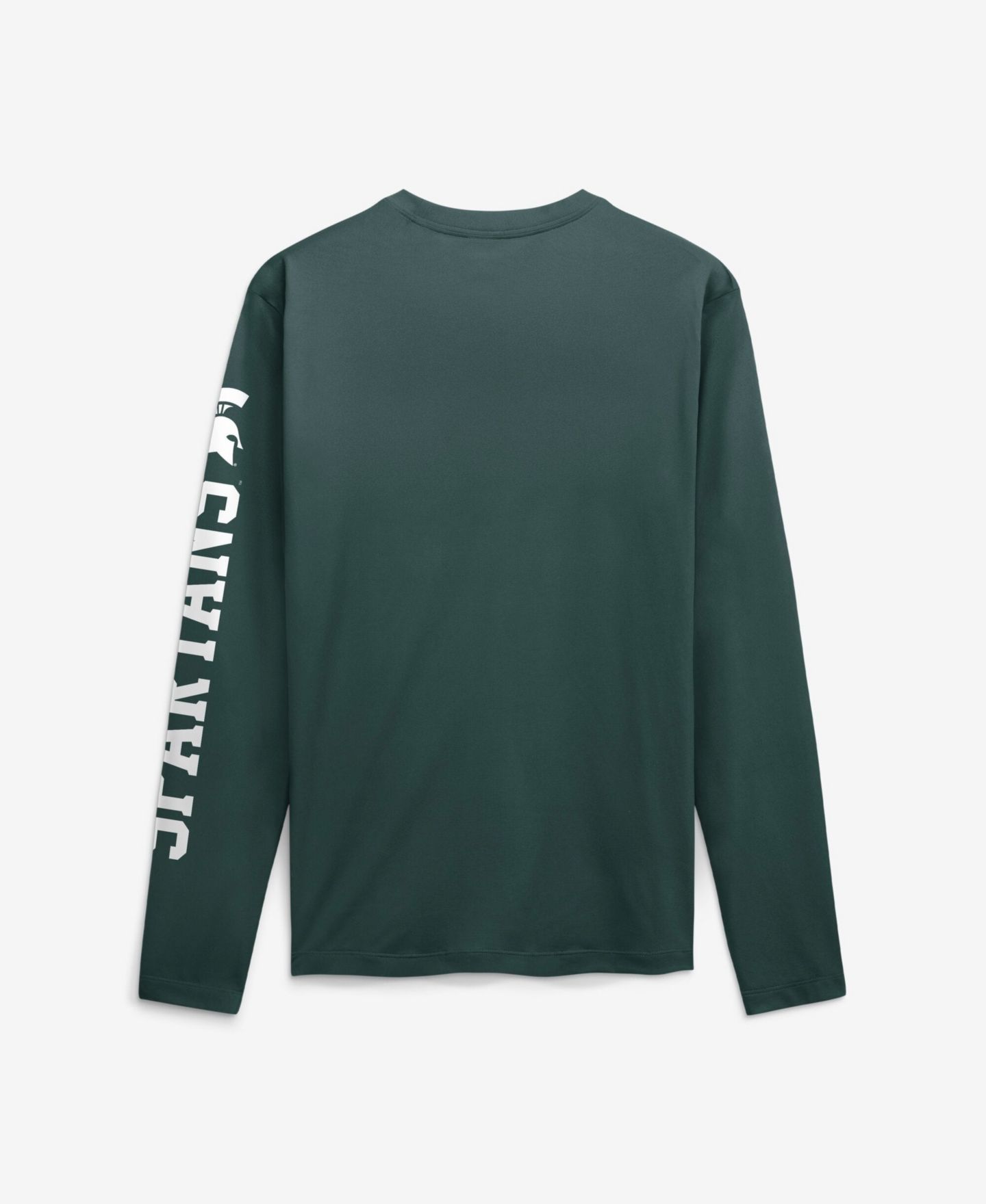 Мужская футболка Nike Green Michigan State Spartans Primetime Logo Sleeve Legend Dri-FIT Long-Sleeve — фото 2