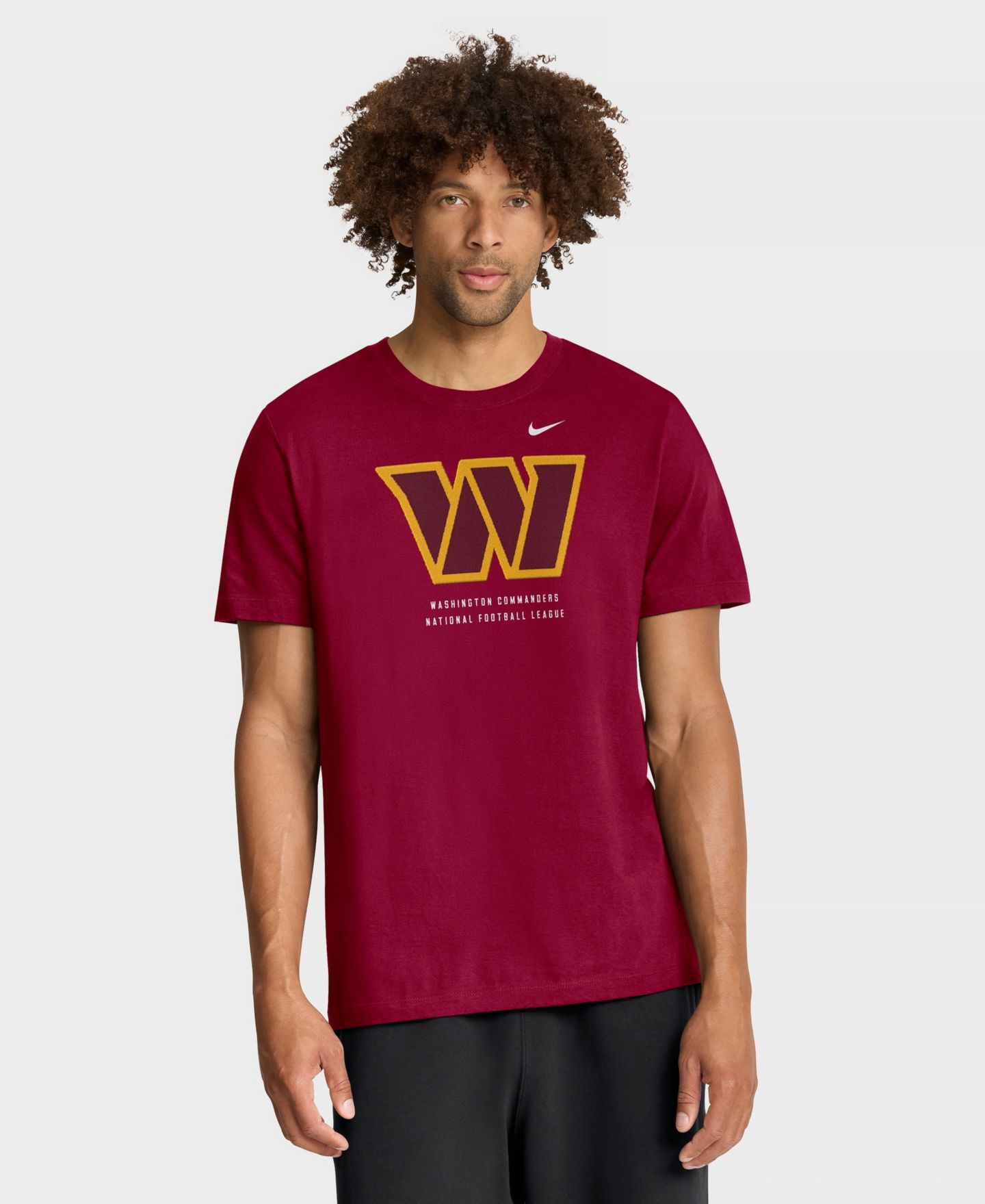 Мужская футболка Nike Burgundy Washington Commanders Property Of T-Shirt — фото 1