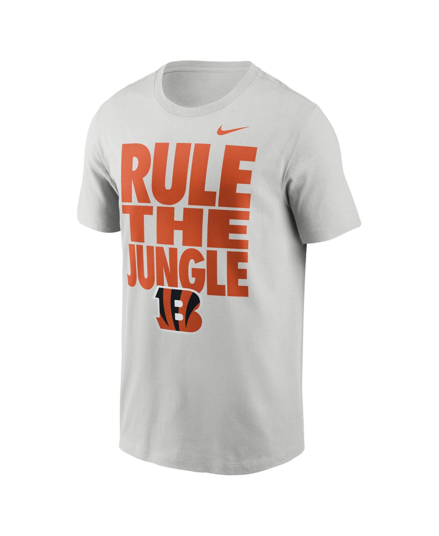 Мужская футболка Nike Gray Cincinnati Bengals We Run This — фото 4