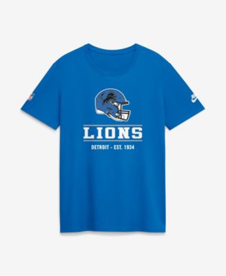 Women's Blue Detroit Lions Sideline Alt Dri-FIT T-Shirt