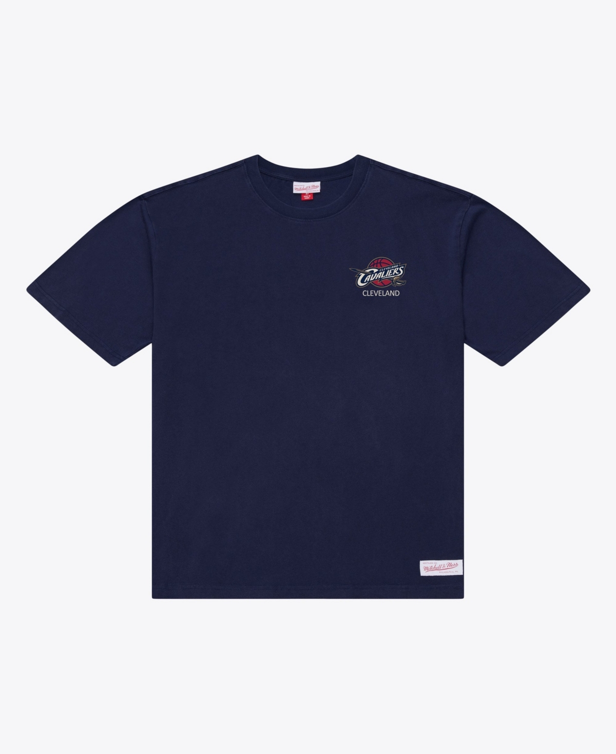 Mitchell & Ness Men's Navy Cleveland Cavaliers Core Essentials T-Shirt - Navy