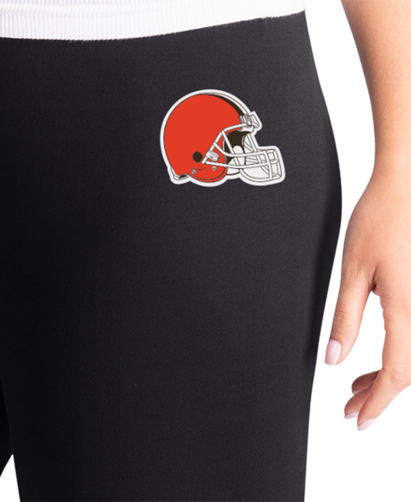 Женские леггинсы G-III 4Her by Carl Banks Black Cleveland Browns Pregame — фото 3