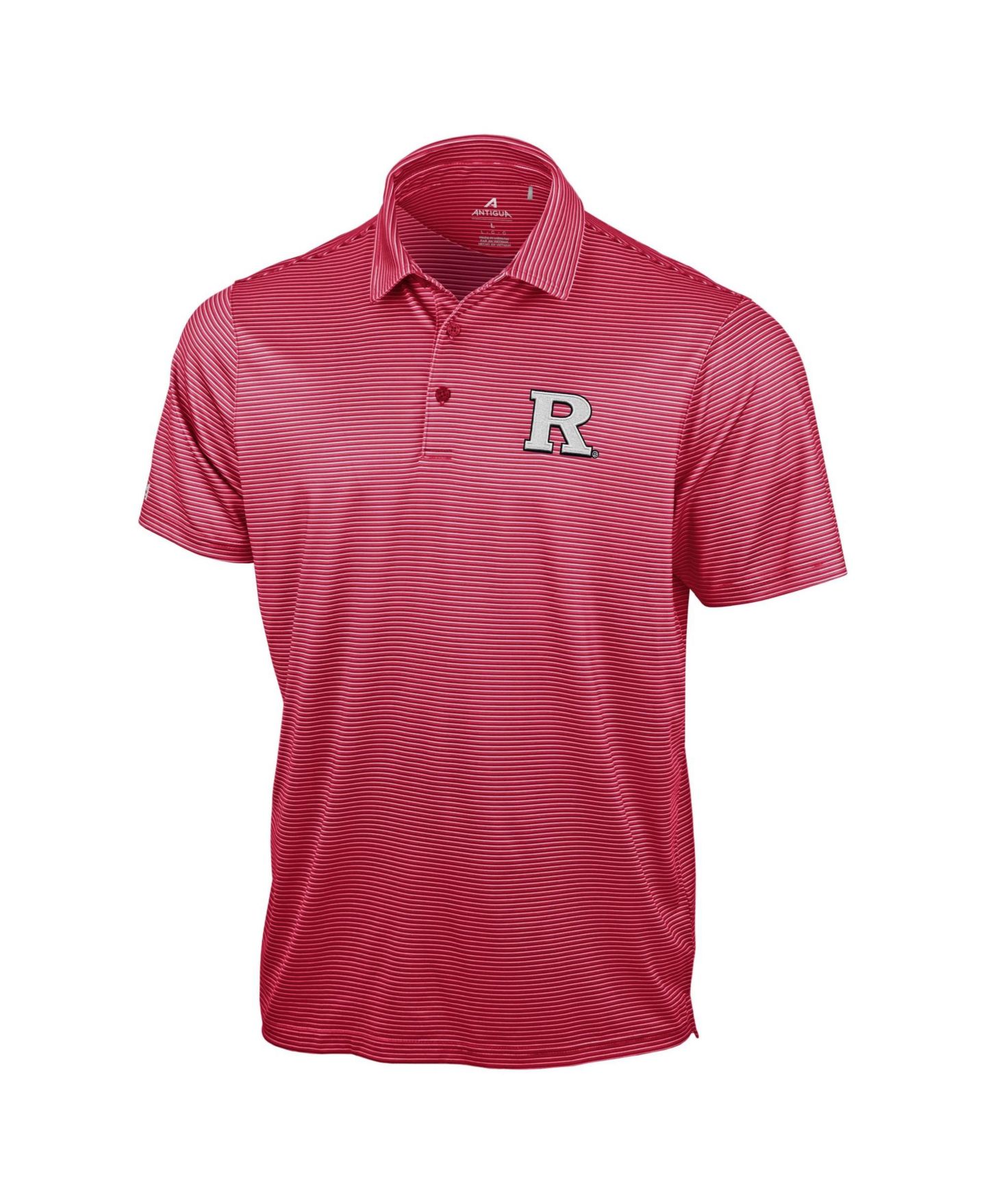 Мужское поло Antigua Scarlet Rutgers Scarlet Knights Lineage Polo — фото 2