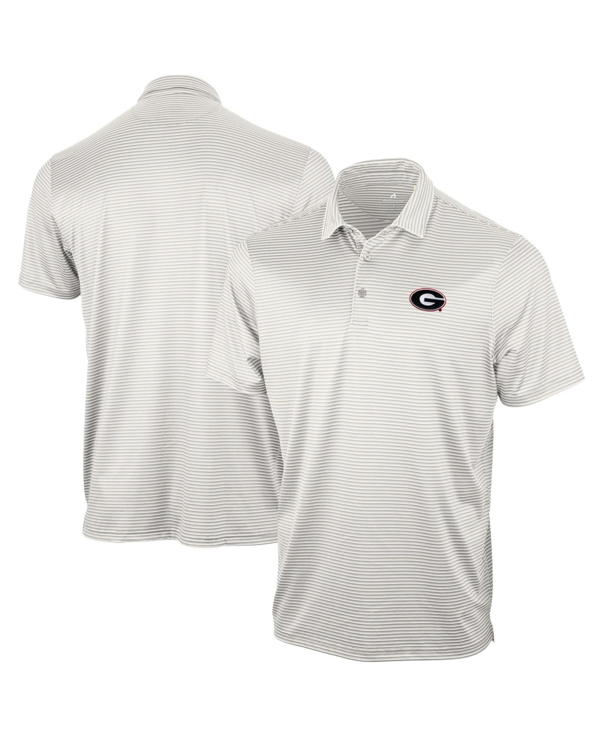 Antigua Men's Gray Georgia Bulldogs Eager Polo Shirt - Gray