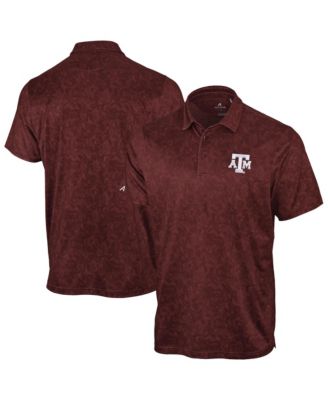 Men's Maroon Texas A M Aggies Lush Polo Shirt