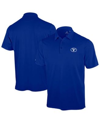 Men's Royal BYU Cougars Unshakeable Solid Polo Shirt