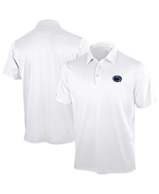 Men's White Penn State Nittany Lions Unshakeable Solid Polo Shirt