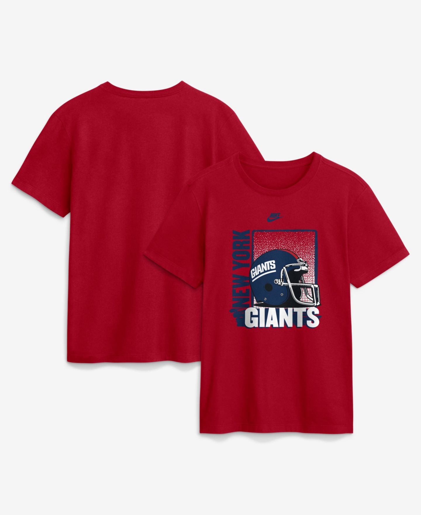 Мужская футболка Nike Red New York Giants Vintage Power Game Club — фото 1