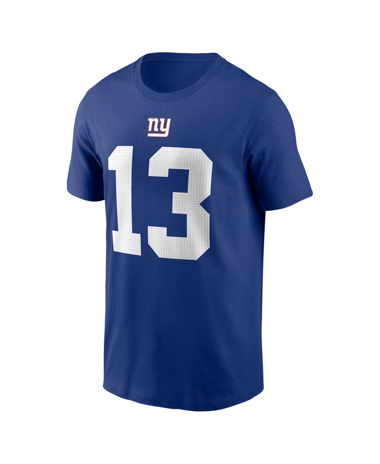Мужская футболка Nike Odell Beckham Jr. Royal New York Giants Name & Number — фото 4