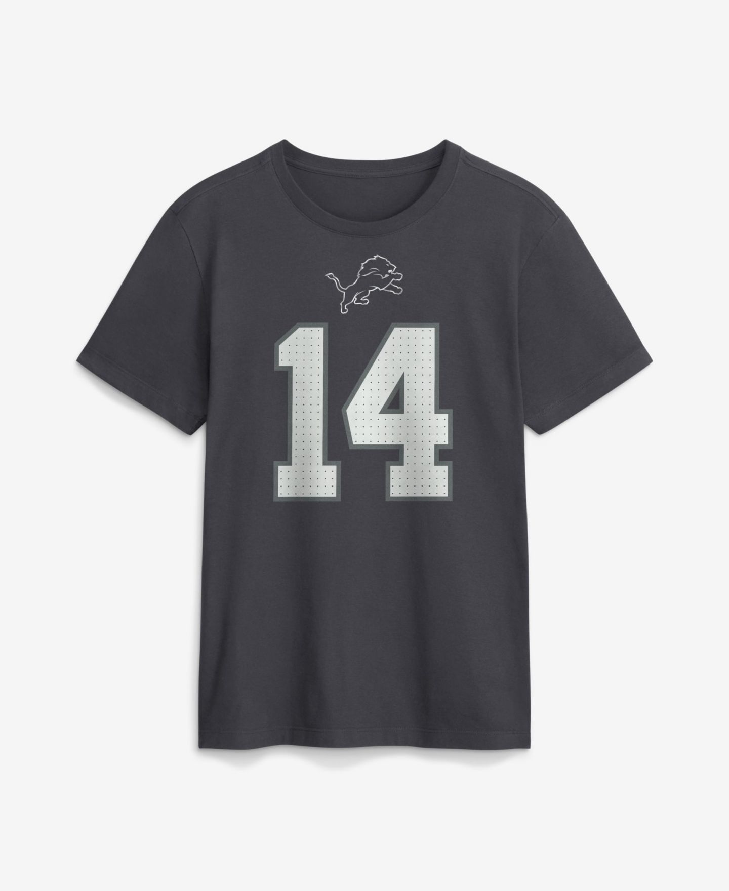 Мужская футболка Nike Amon-Ra St. Brown Anthracite Detroit Lions Name & Number — фото 2