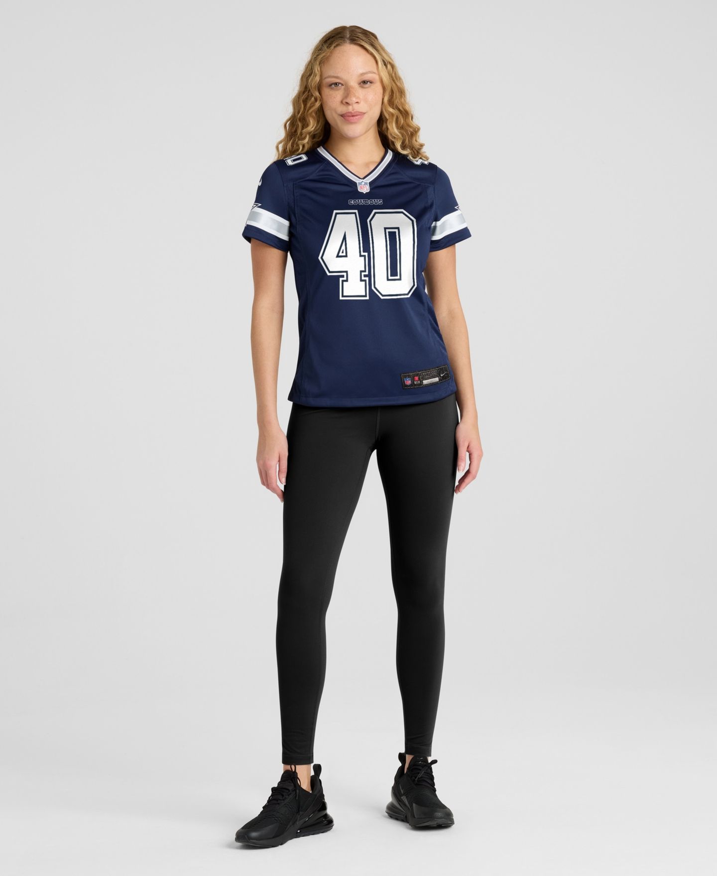 Женский топ Nike Von Miller Navy Dallas Cowboys Game Jersey — фото 2