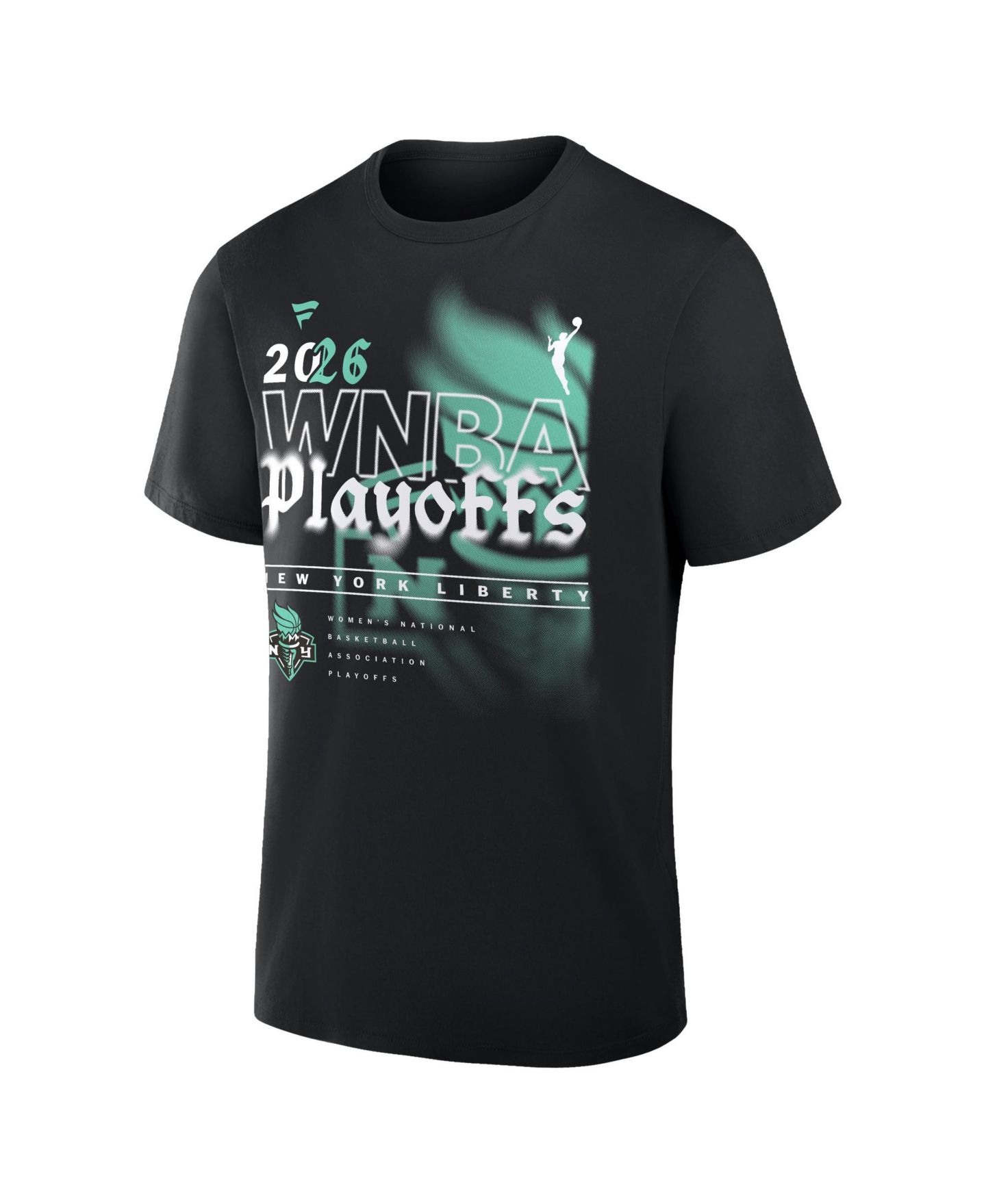 Мужская футболка Fanatics Black New York Liberty 2026 WNBA Playoffs — фото 3
