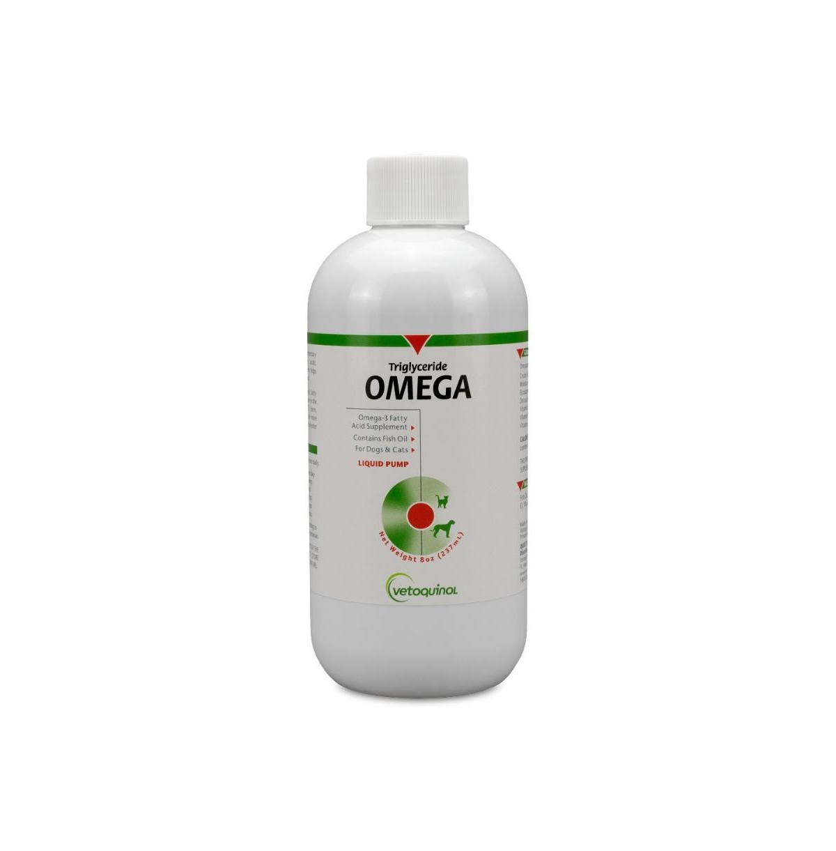 Vetoquinol Triglyceride, Omega Fish Oil for Pets, 8 oz