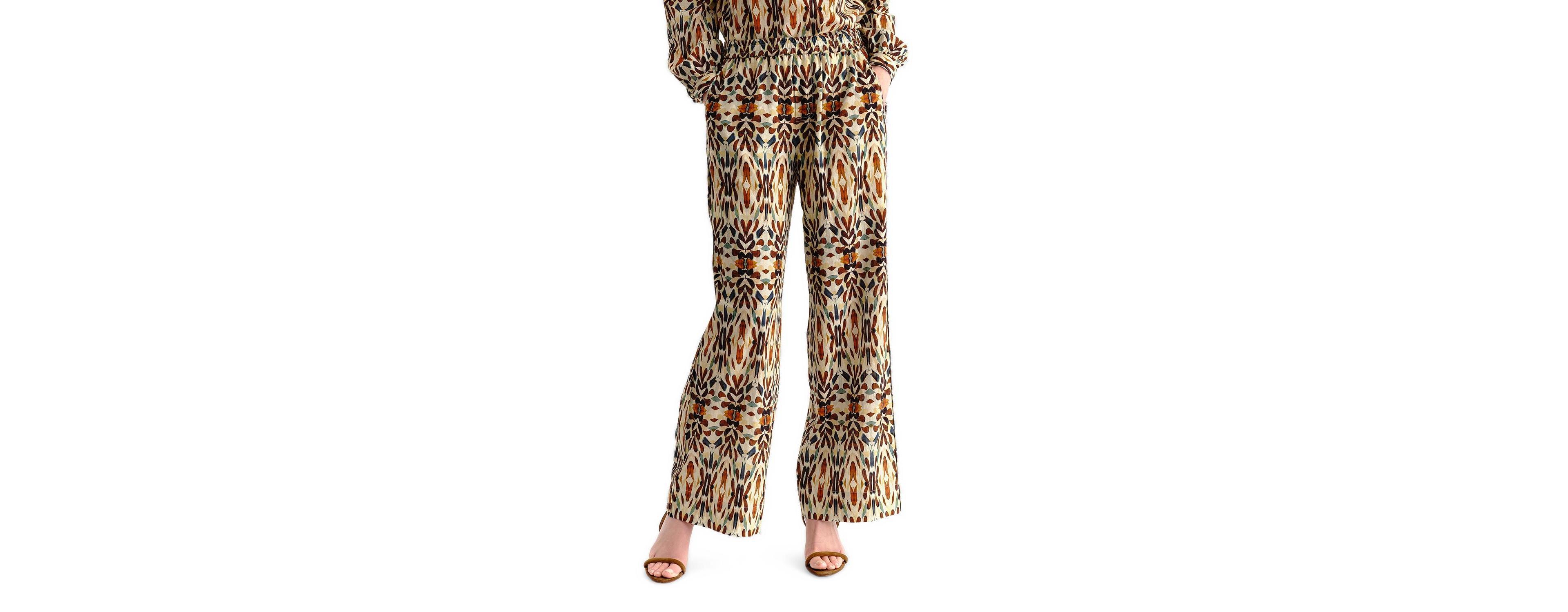 Cartolina Women's Mia Wide-Leg Cotton Pant