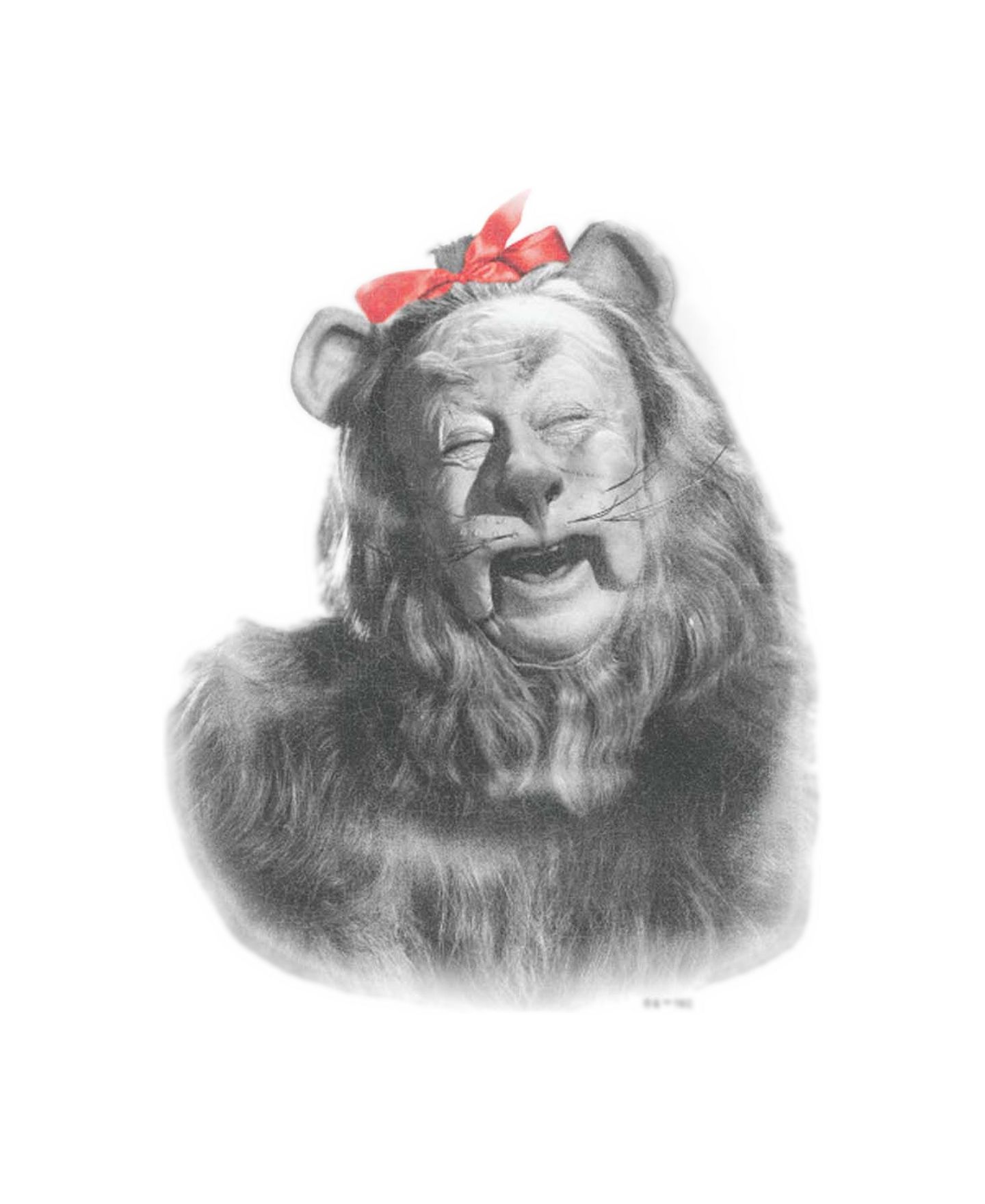 Женская футболка Wizard Of Oz Bow Lion Cropped Graphic, цвет: Белый — фото 4