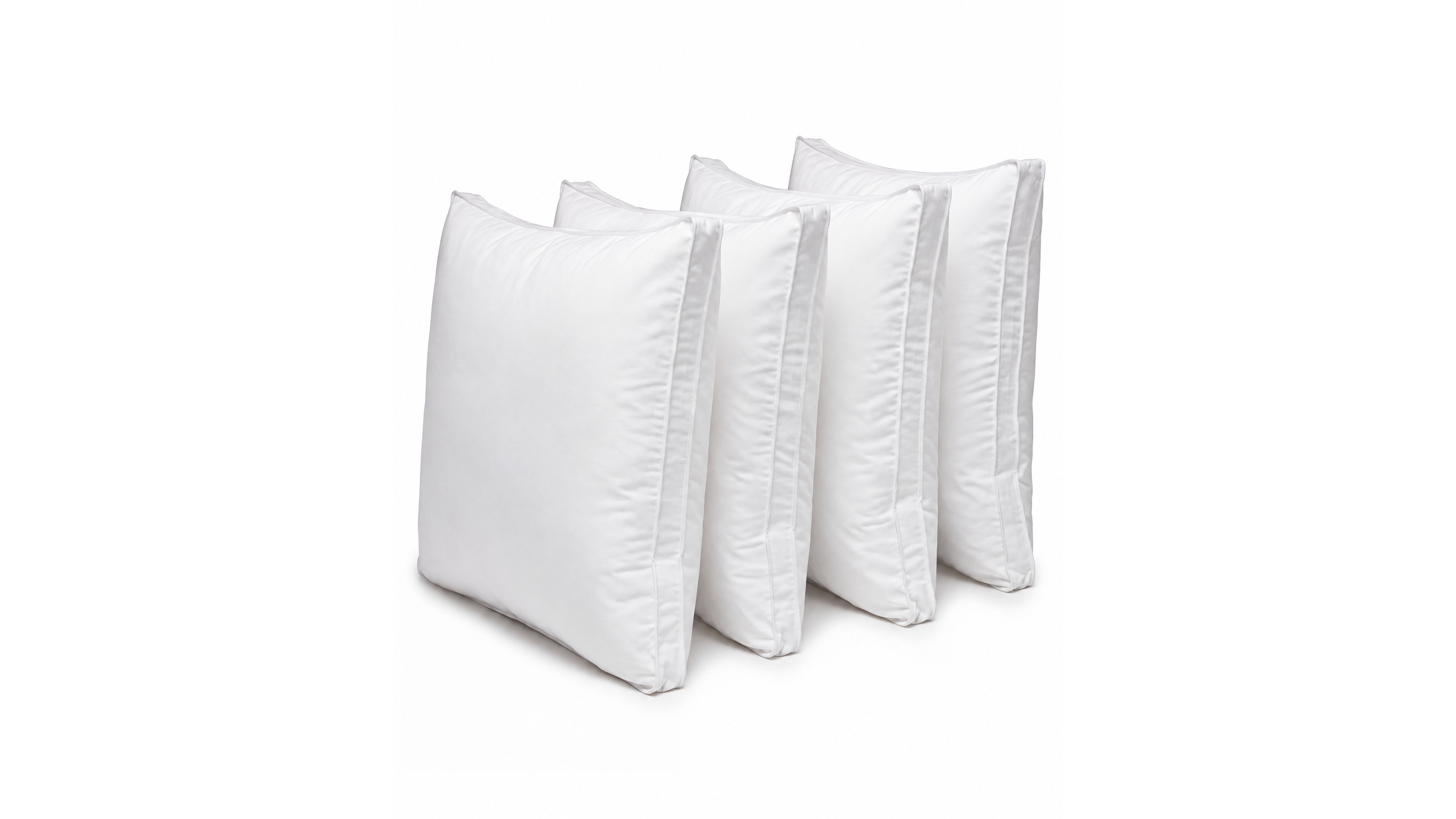 Ella Jayne Gusseted Firm Plush Down Alternative Side/Back Sleeper 4-Pack Pillow, King
