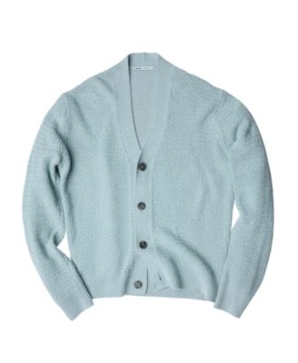 Men's Saski V-Neck Straight-Fit Long-Sleeve Cardigan