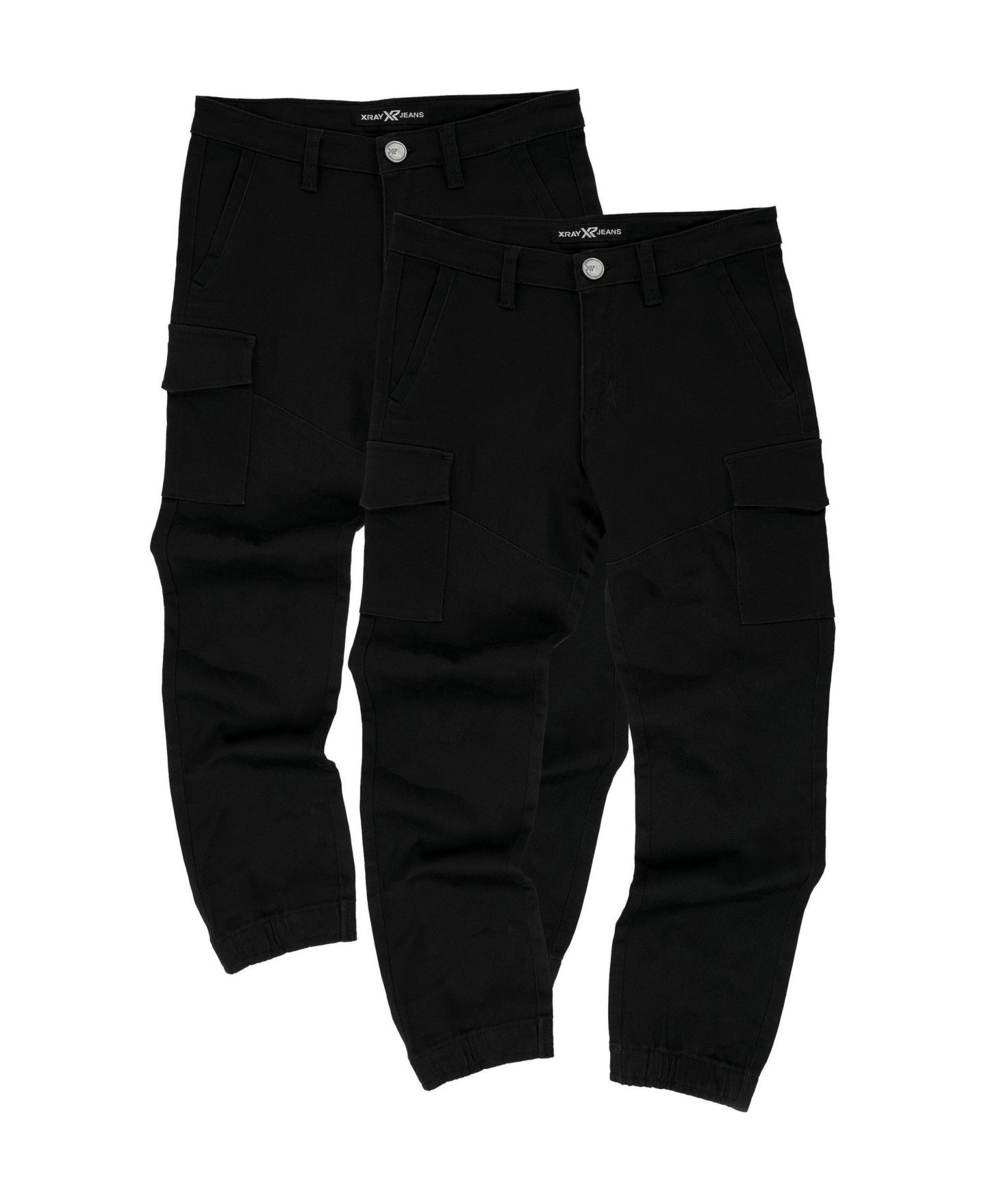 Брюки XRAY Slim-Fit Jogger Cargo, 2-Piece Set для мальчиков, цвет: Чёрный — фото 3