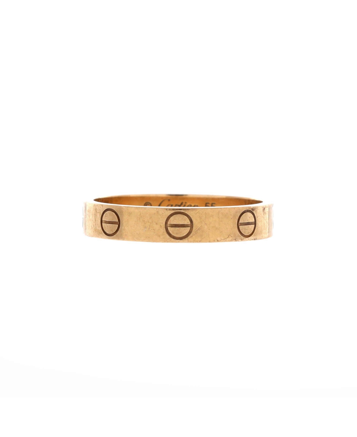 Pre-Owned Cartier Love Wedding Band Ring - 18k yellow gold