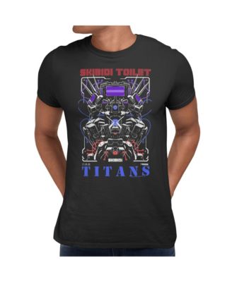 Men's Titans Mech Speaker Warrior Graphic Crewneck T-Shirt