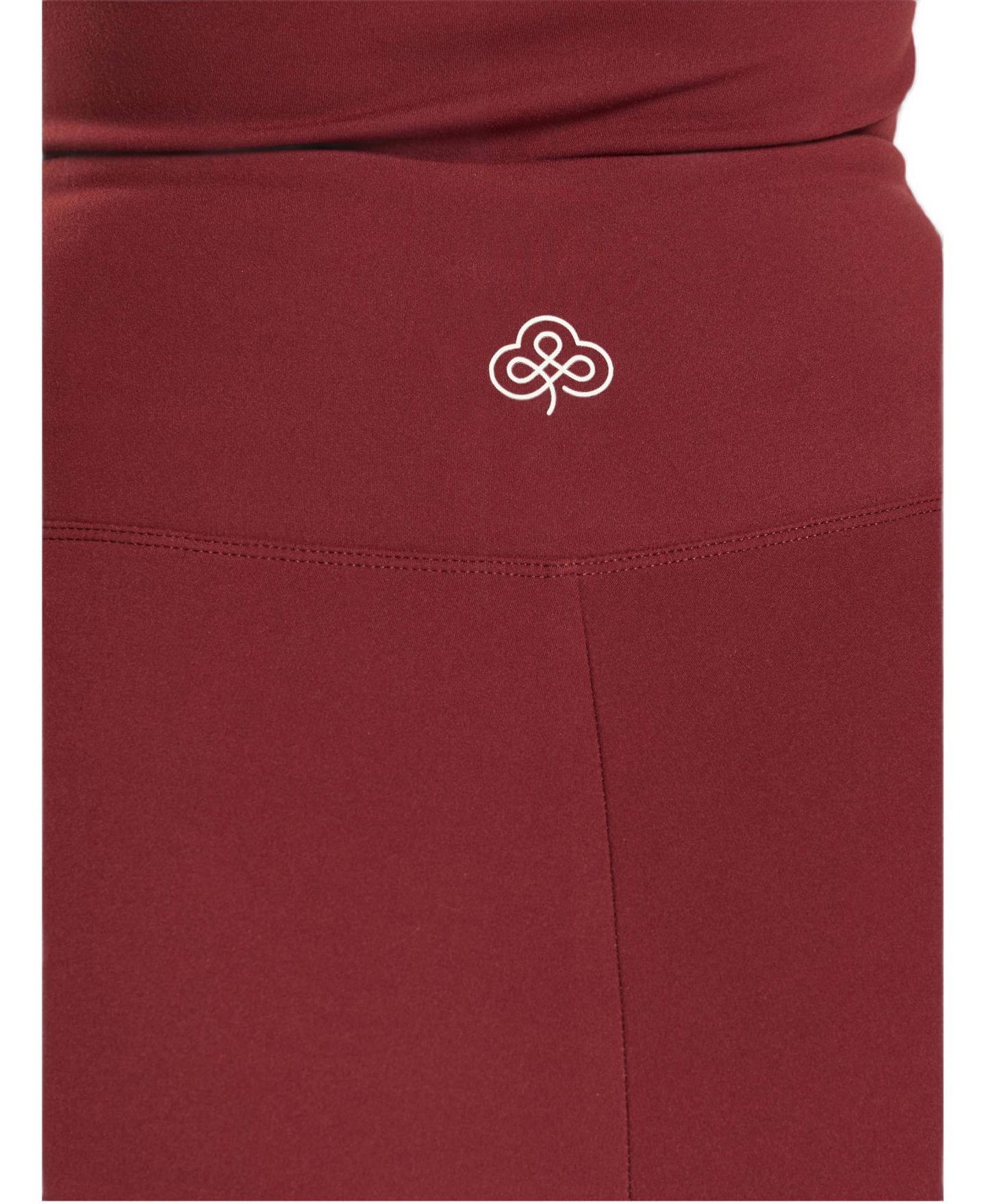 Женские леггинсы Be Athletica Be 180 High-Waisted Wrap-Waist Flared, цвет: Бордо — фото 2