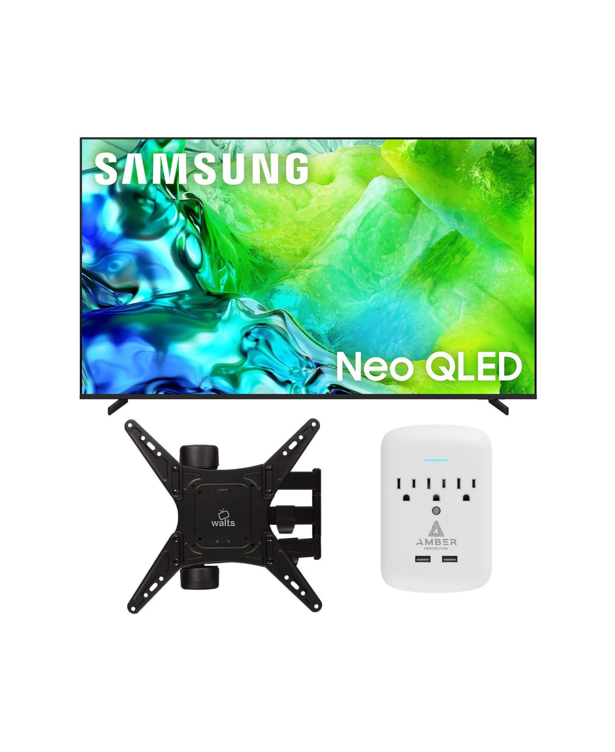 Samsung QN65QN80H 65" Neo Qled 4K Uhd Smart Tv - Black