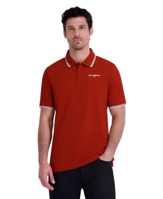 Men's Regular-Fit Tipped Polo Shirt