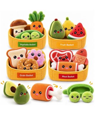 Food Sensory Sorting 16-Piece Set, Ages 6-12 Months