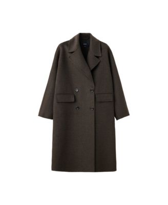 Women's Picarol Double-Breasted Handmade Wool-Blend Coat
