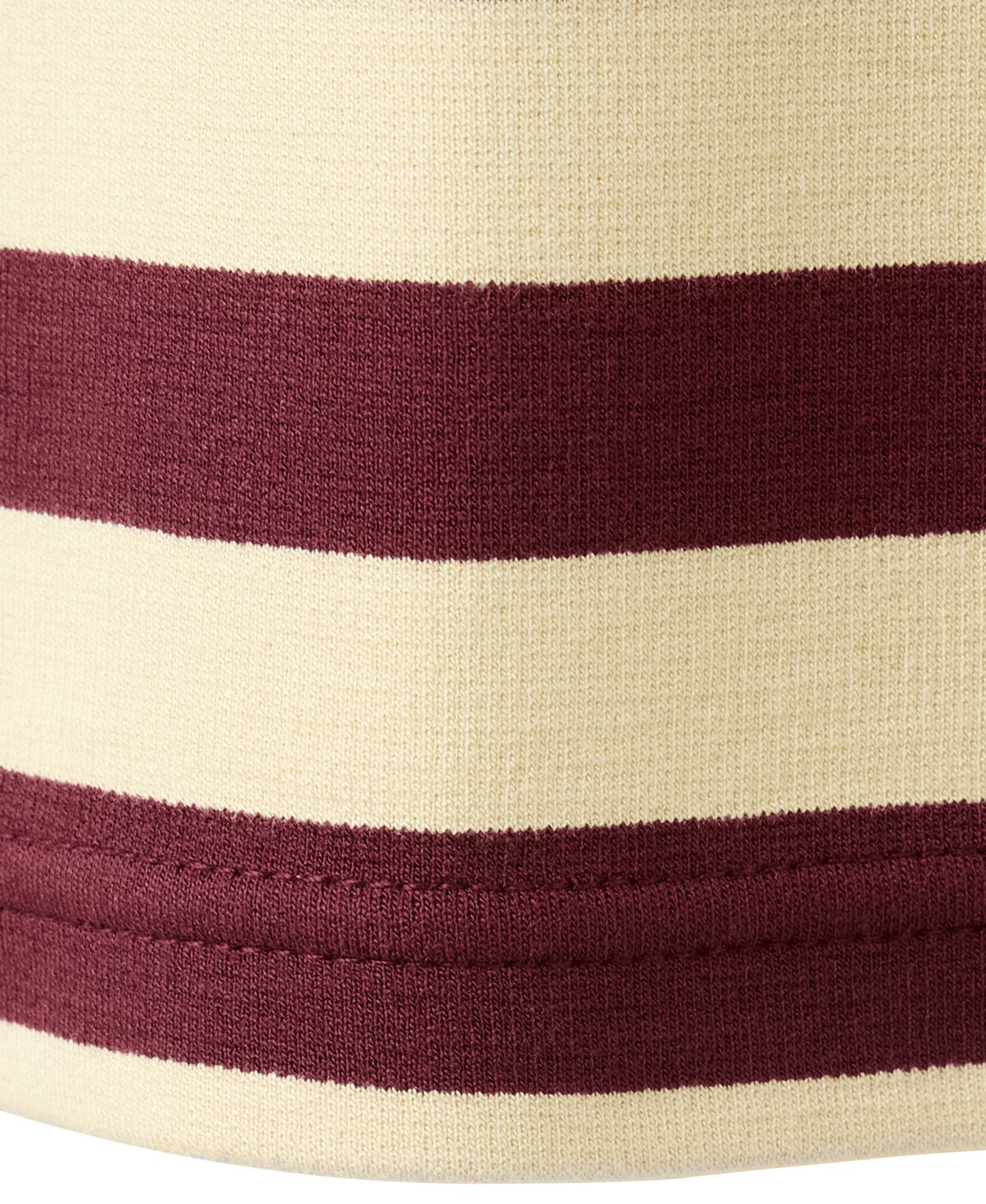 Женская футболка Mango Striped Short-Sleeved, цвет: Тёмно-бордовый — фото 5