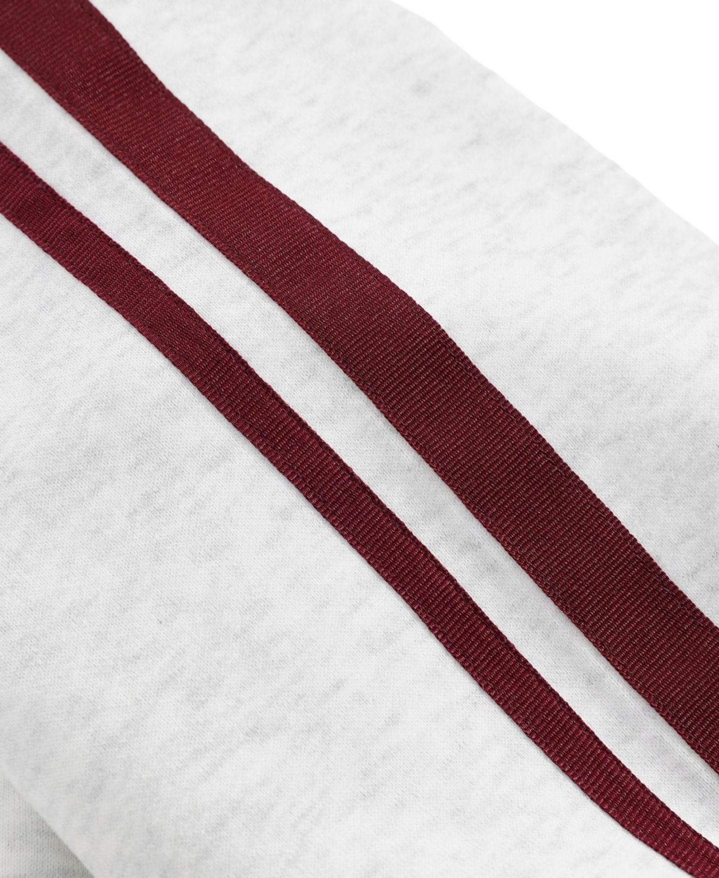Женское худи AELFRIC EDEN Vintage Varsity Heart Oversized Stripe, цвет: Серый — фото 9