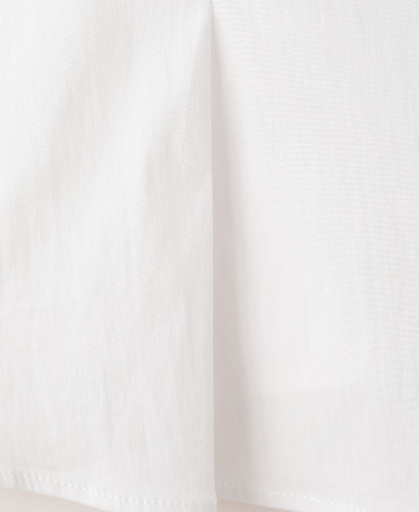 Женская рубашка Mango Fitted Short-Sleeve, цвет: Молочный белый — фото 5