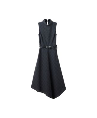 Women's Blankie Sleeveless A-Line Midi Dress