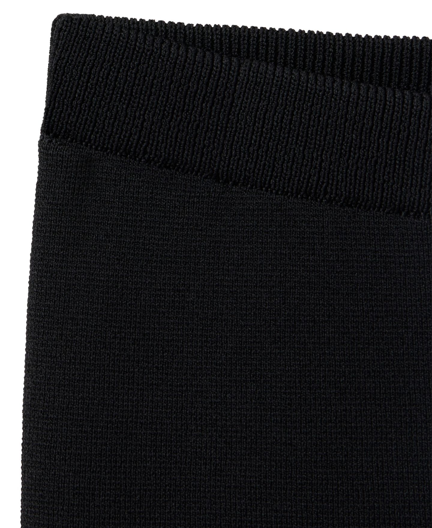 Женские шорты Mango Mid-Rise Fine-Knit Micro-Mini, 1" Inseam, цвет: Чёрный — фото 5