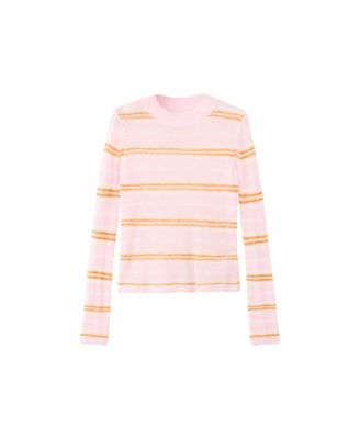 Women's Striped Lightweight Sweater