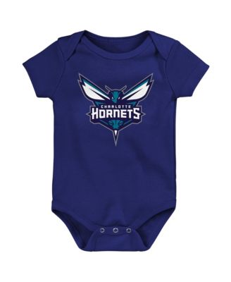 Baby Boys' and Girls' Purple Charlotte Hornets Primary Logo Bodysuit