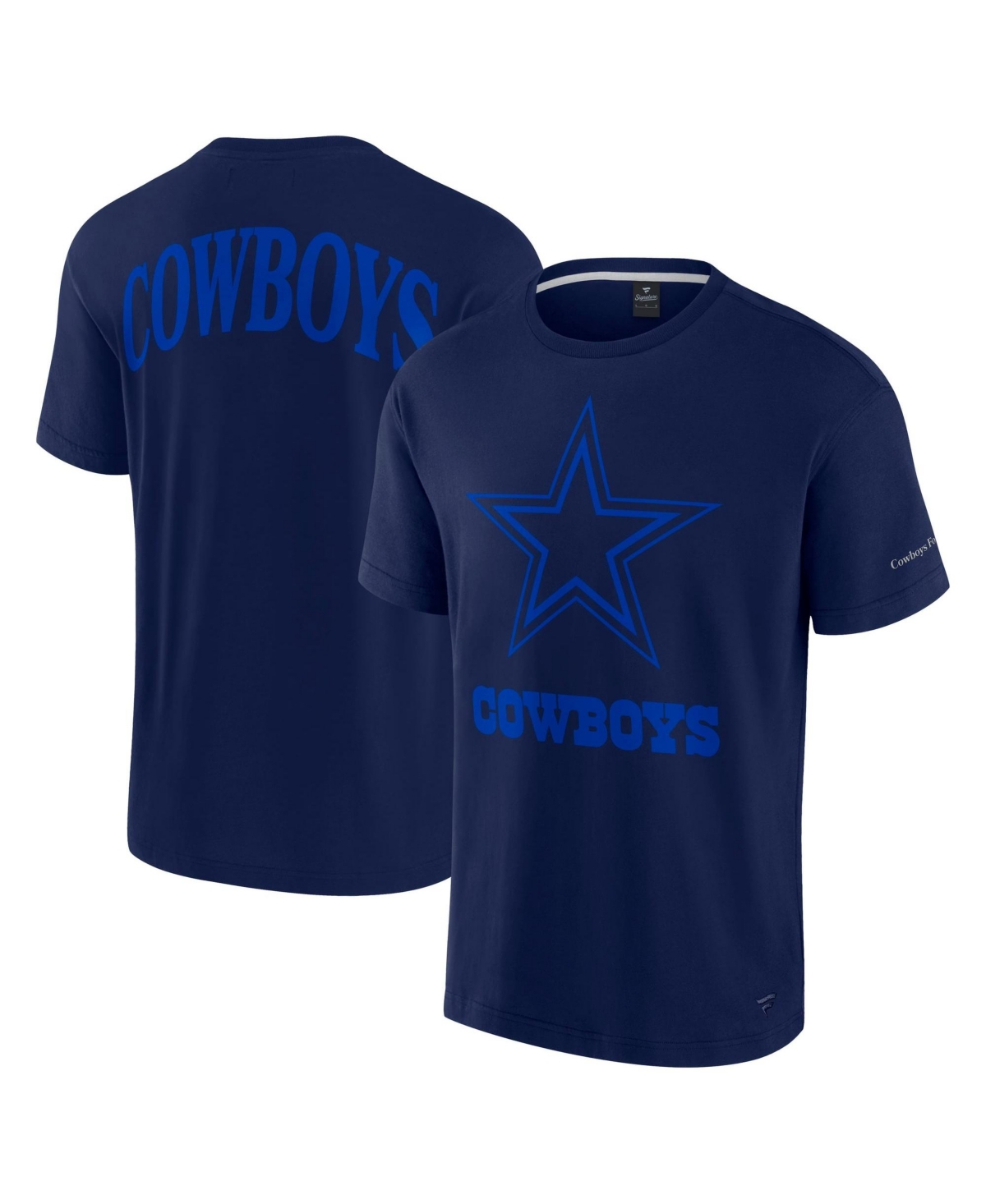 Fanatics Men's and Women's Navy Dallas Cowboys Elements Iconic T-Shirt - Navy