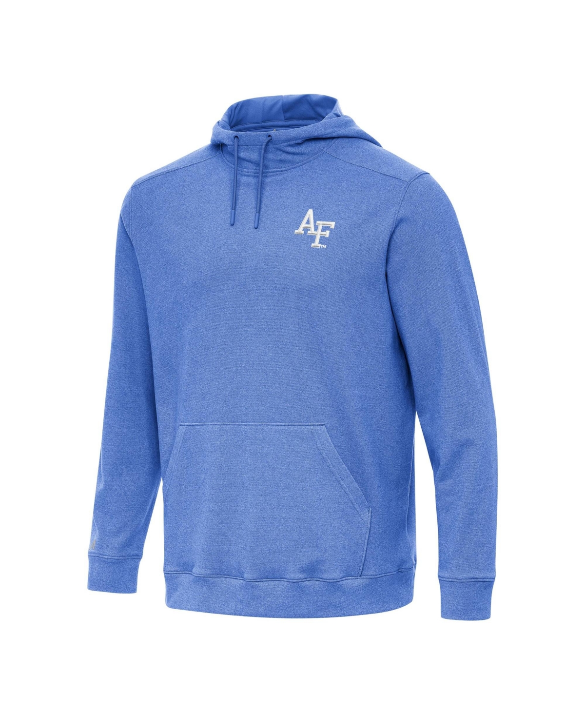 Antigua Men's Heather Royal Air Force Falcons Cloud Pullover Hoodie - Heather Royal
