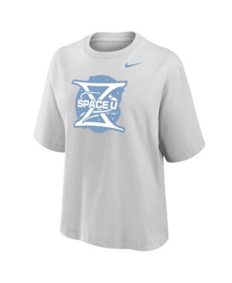 Women's Gray UCF Knights 2026 Space Game Boxy T-Shirt