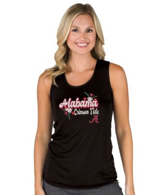 Women's Black Alabama Crimson Tide Marathon Racerback Tank Top