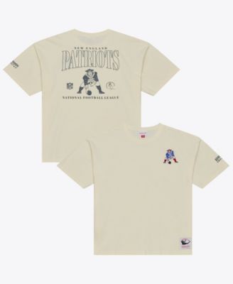 Men's Cream New England Patriots Oversized Heritage Hues T-Shirt