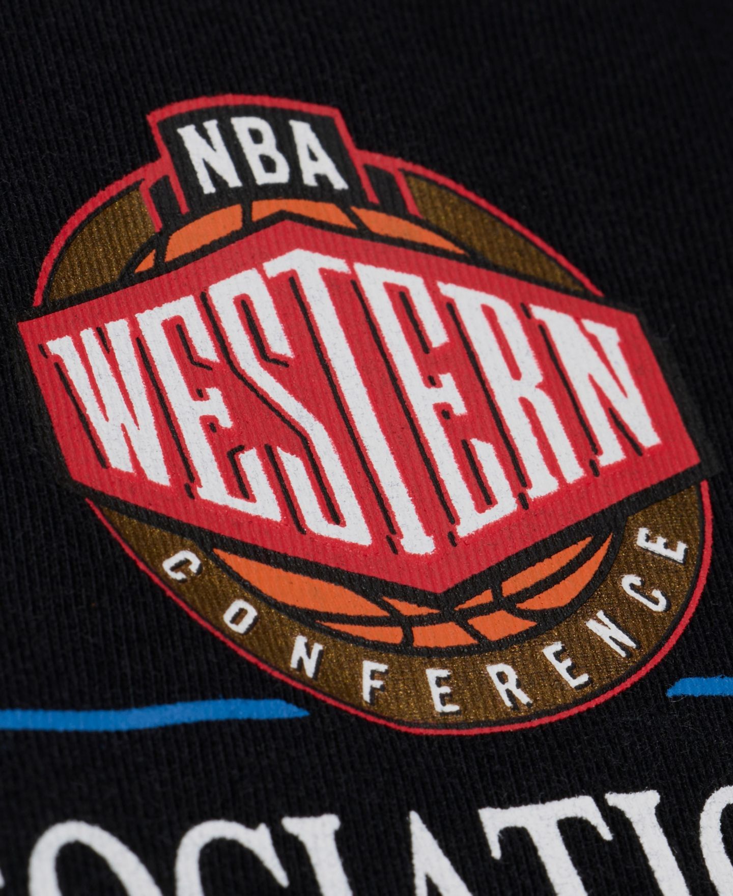 Женская футболка Mitchell & Ness Mitchell Ness Black Minnesota Timberwolves Street Graphic Boxy Crop — фото 5