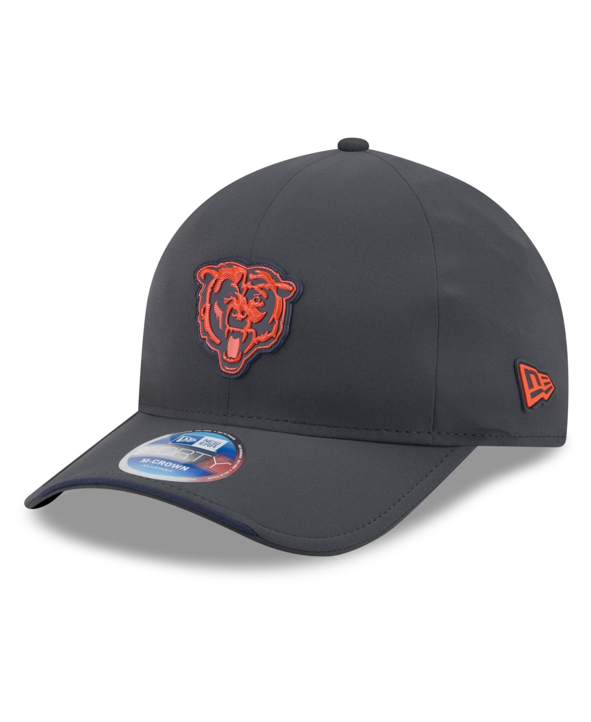 New Era Men's Charcoal Chicago Bears 2026 Sideline Cold Weather 9FORTY M-Crown Adjustable Hat - Charcoal