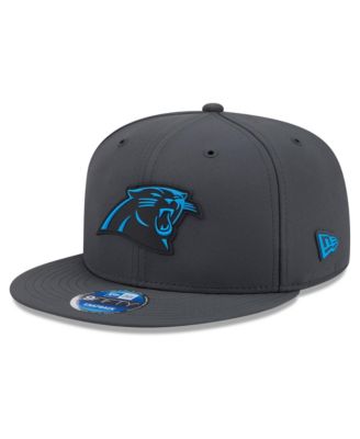 Men's Charcoal Carolina Panthers 2026 Sideline Cold Weather 9FIFTY Snapback Hat