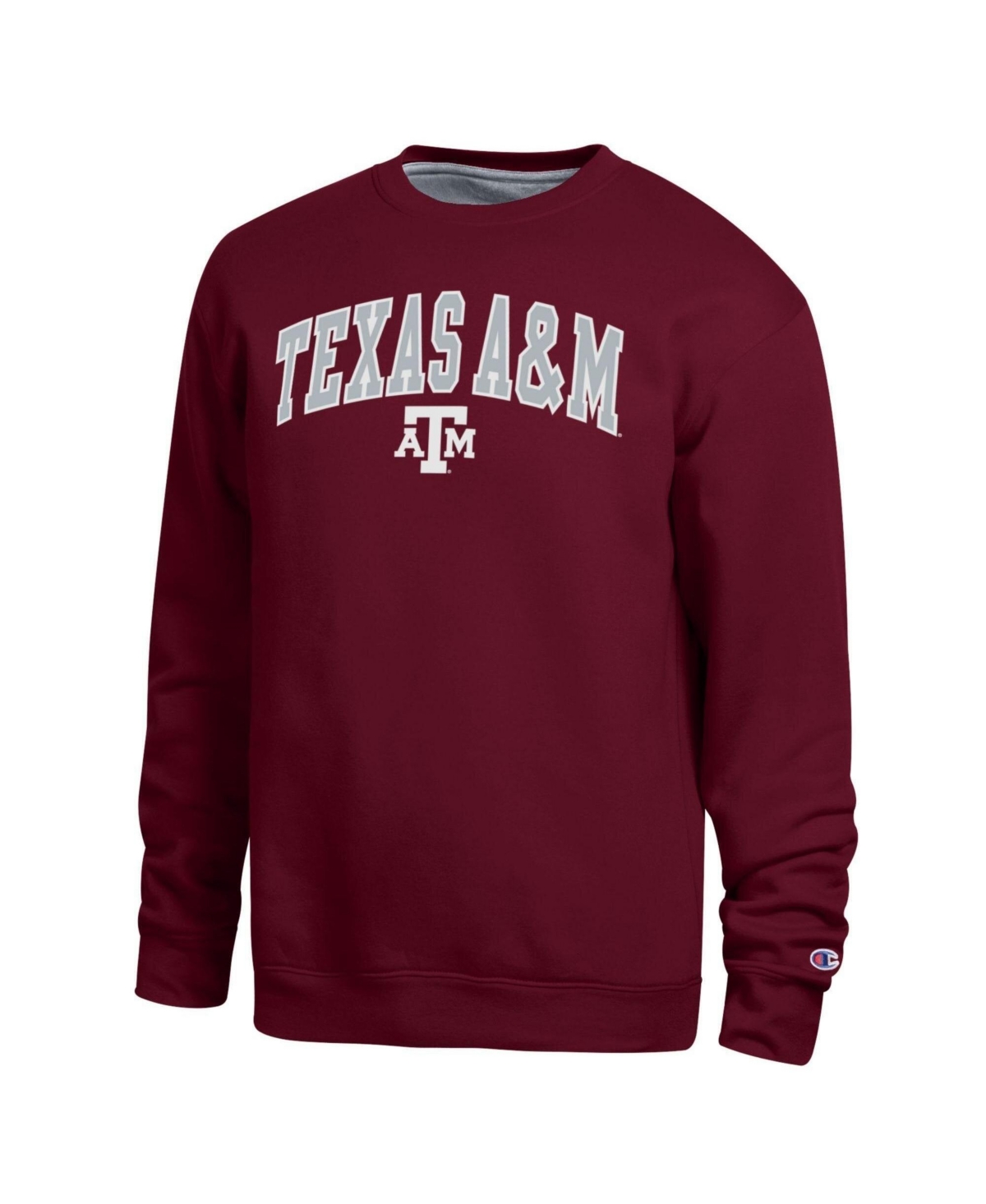 Champion Men's Maroon Texas A M Aggies Arch Sweatshirt - Maroon