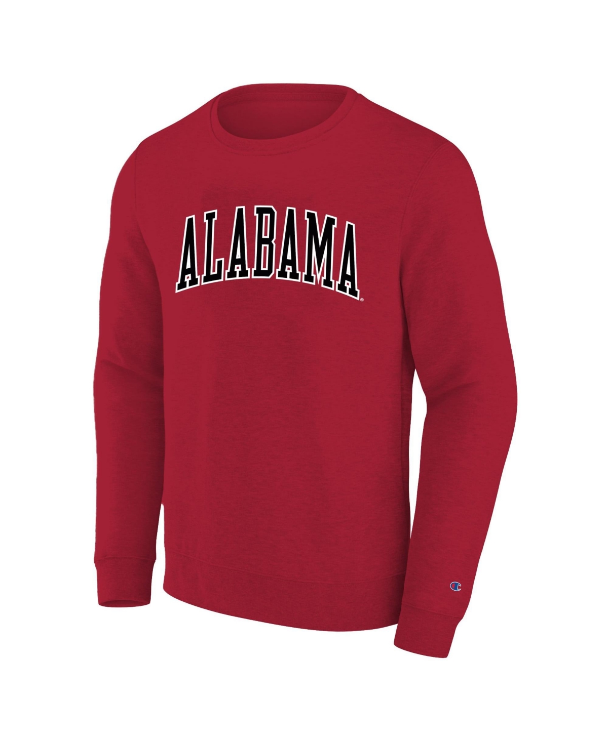 Champion Men's Crimson Alabama Crimson Tide Arch Applique Big Tall Sweatshirt - Crimson